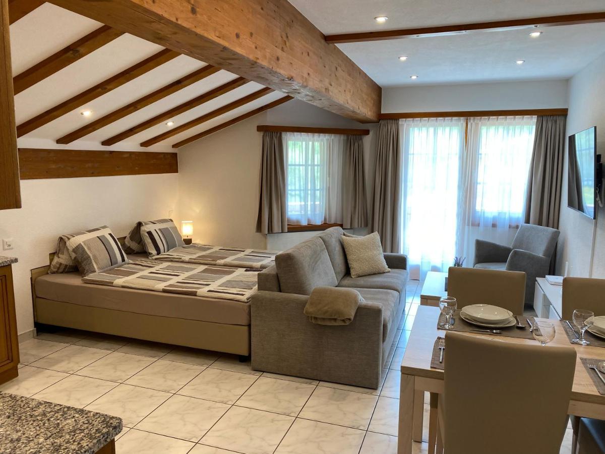 Apartments Arcadia Saas-Grund Zewnętrze zdjęcie